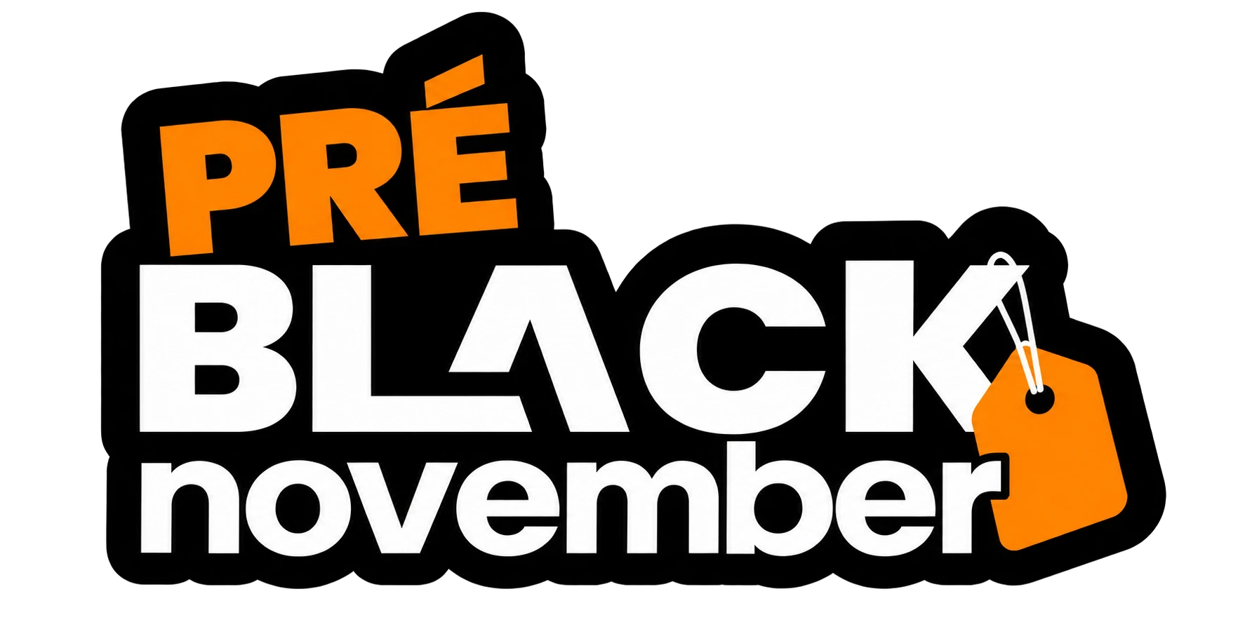 Logo Promocional Pré Black November